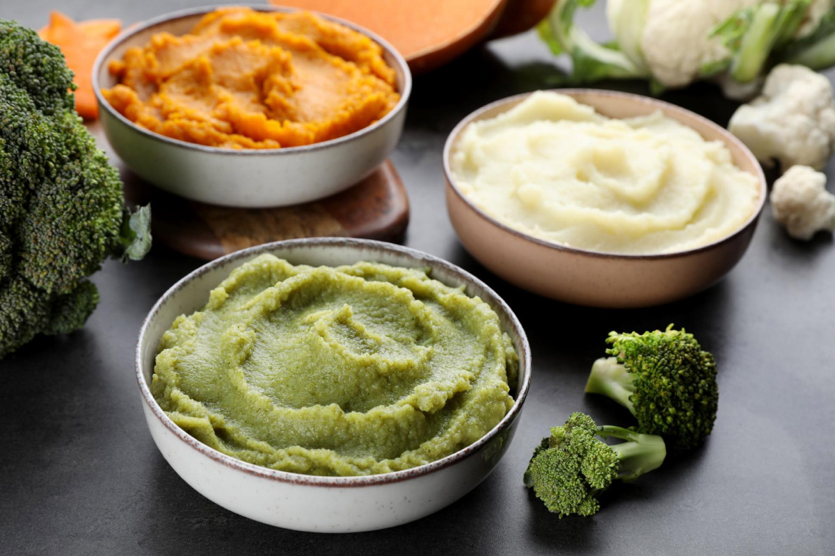 зображення різноманітних пюре