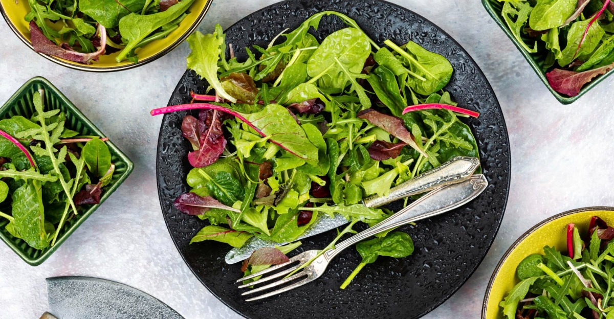 боул із зеленню