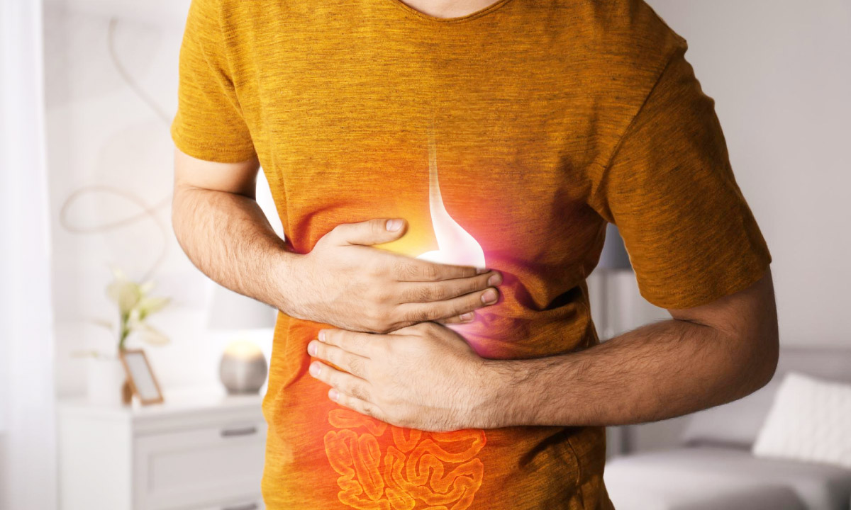 у чоловіка сильний біль в епігастральній ділянці