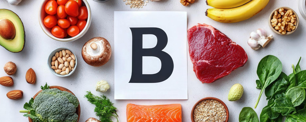 зображення продуктів, які містять вітаміни групи В