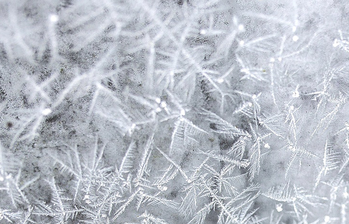 холод і морозний візерунок 