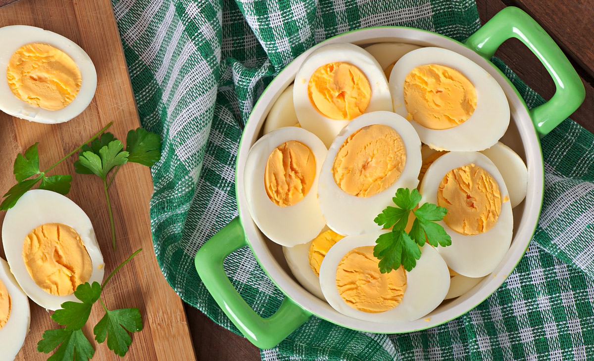 варені яйця