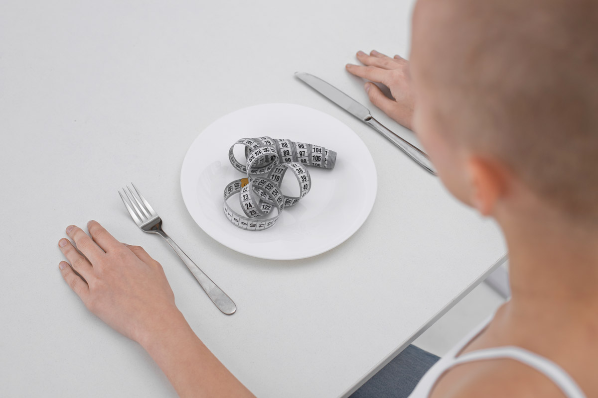 метафоричне зображення обмежувального характеру думок людини із РХП