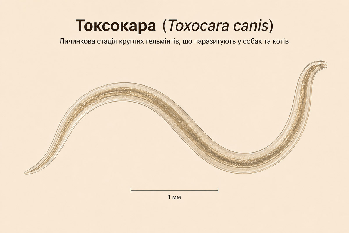 Класифікація токсокарозу